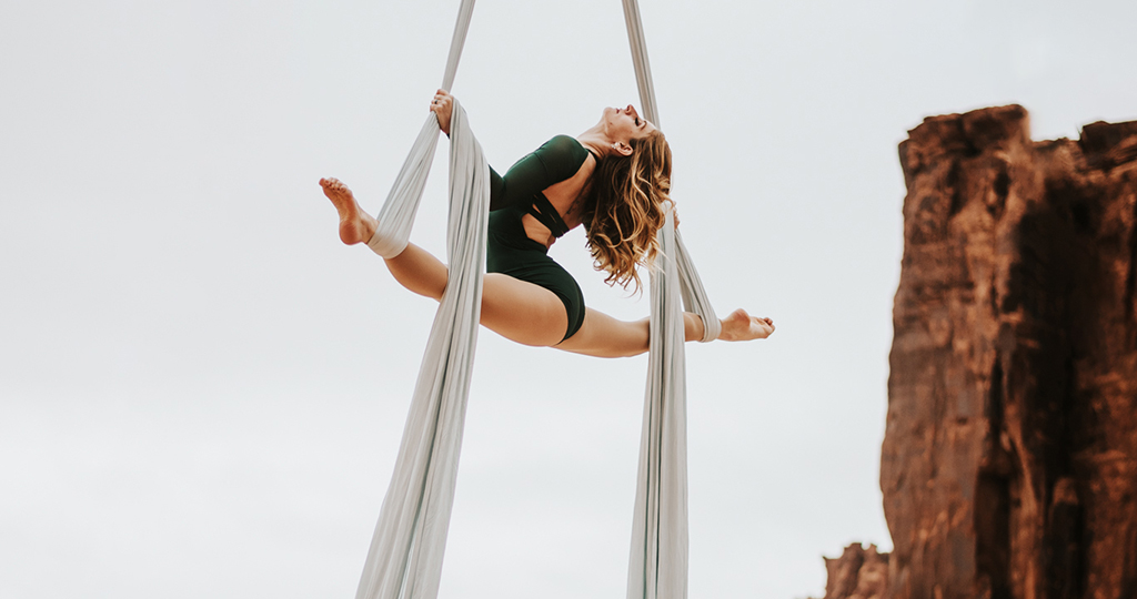Aerialist in Moab